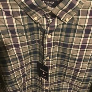 Men’s big and tall long sleeve shirt